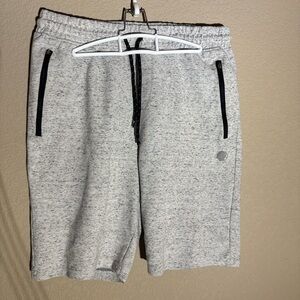 BKLYN Athletics Heather Gray Jogger Shorts | Men’s L
